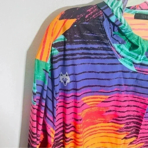 NEW Greyson Green Flash Newago PAC Lite Hooded Windbreaker Jacket Training - Picture 4 of 10